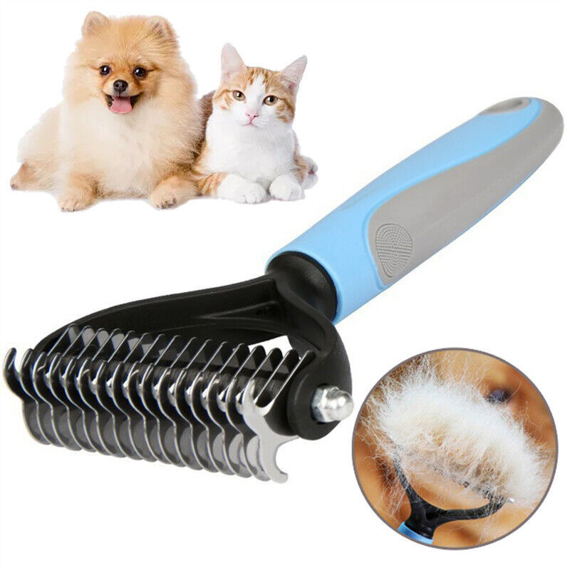 Brosse de Toilettage Double Face pour Chien et Chat