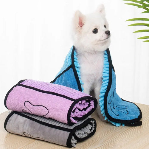 Serviette Super Absorbante pour Chiens et Chats