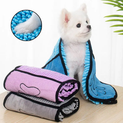 Serviette Super Absorbante pour Chiens et Chats